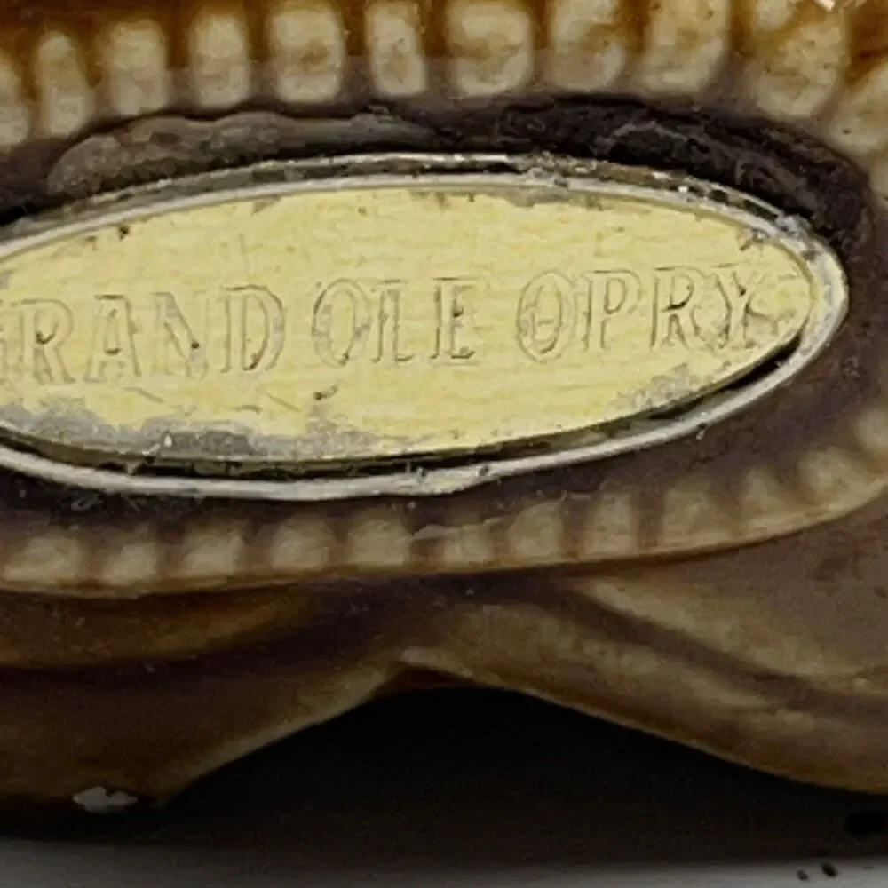 Vintage “Grand Ole Opry”Western Cowboy Boot Shaped Toothpick Holder 3in